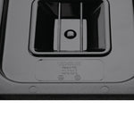 Vogue ABS Gastronorm Lid Black GN 1/6