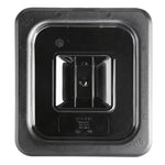 Vogue ABS Gastronorm Lid Black GN 1/6