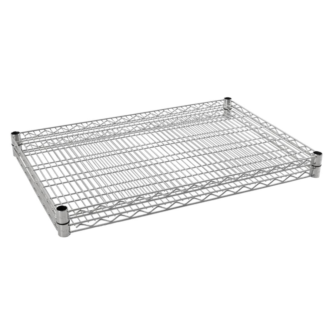 Vogue Chrome Wire Shelves 915x610mm (2 Pack)