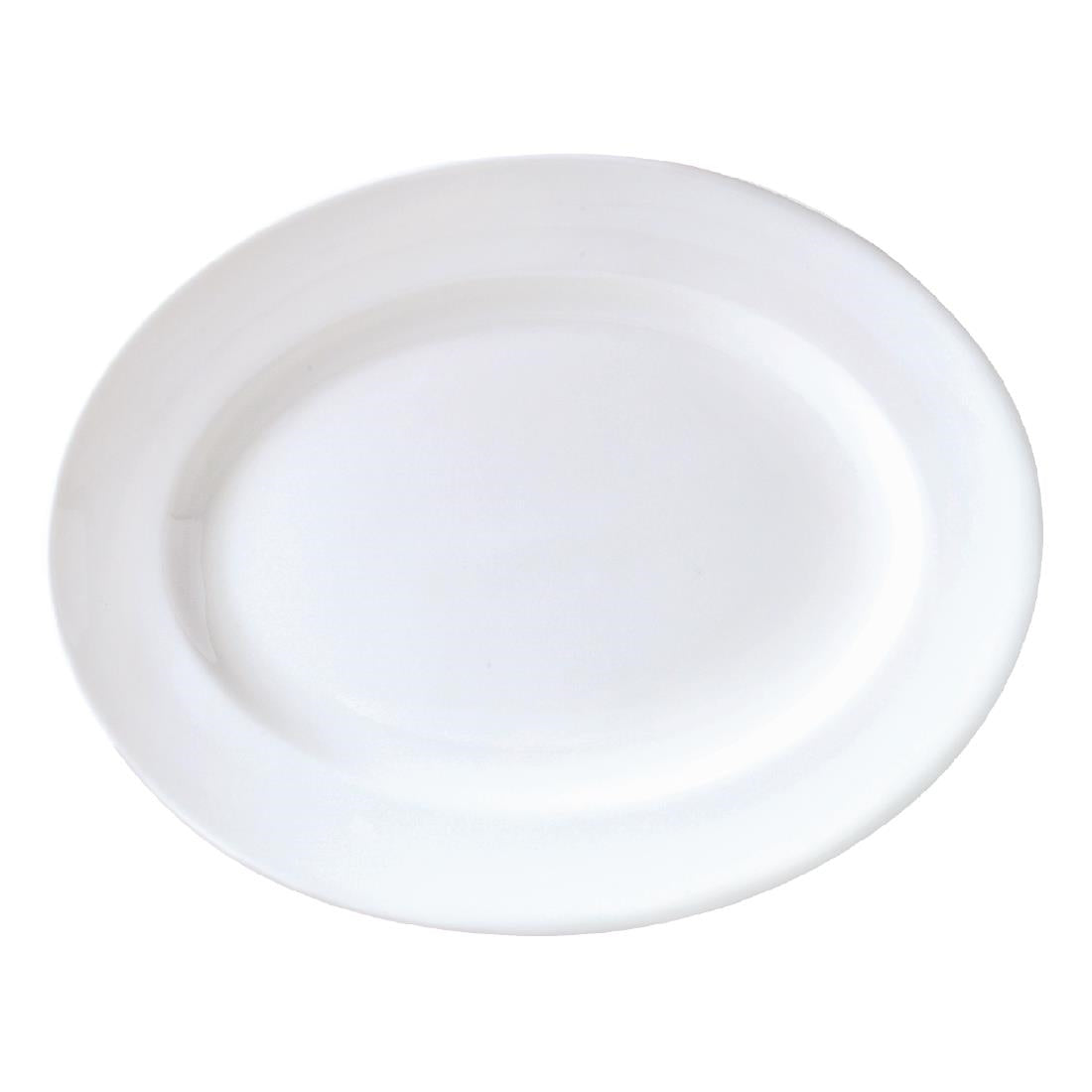 Steelite Monaco White Mandarin Vogue Dishes 280mm (12 Pack)