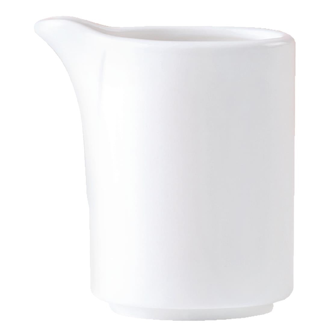 Steelite Monaco White Vogue Jugs 70ml (12 Pack)