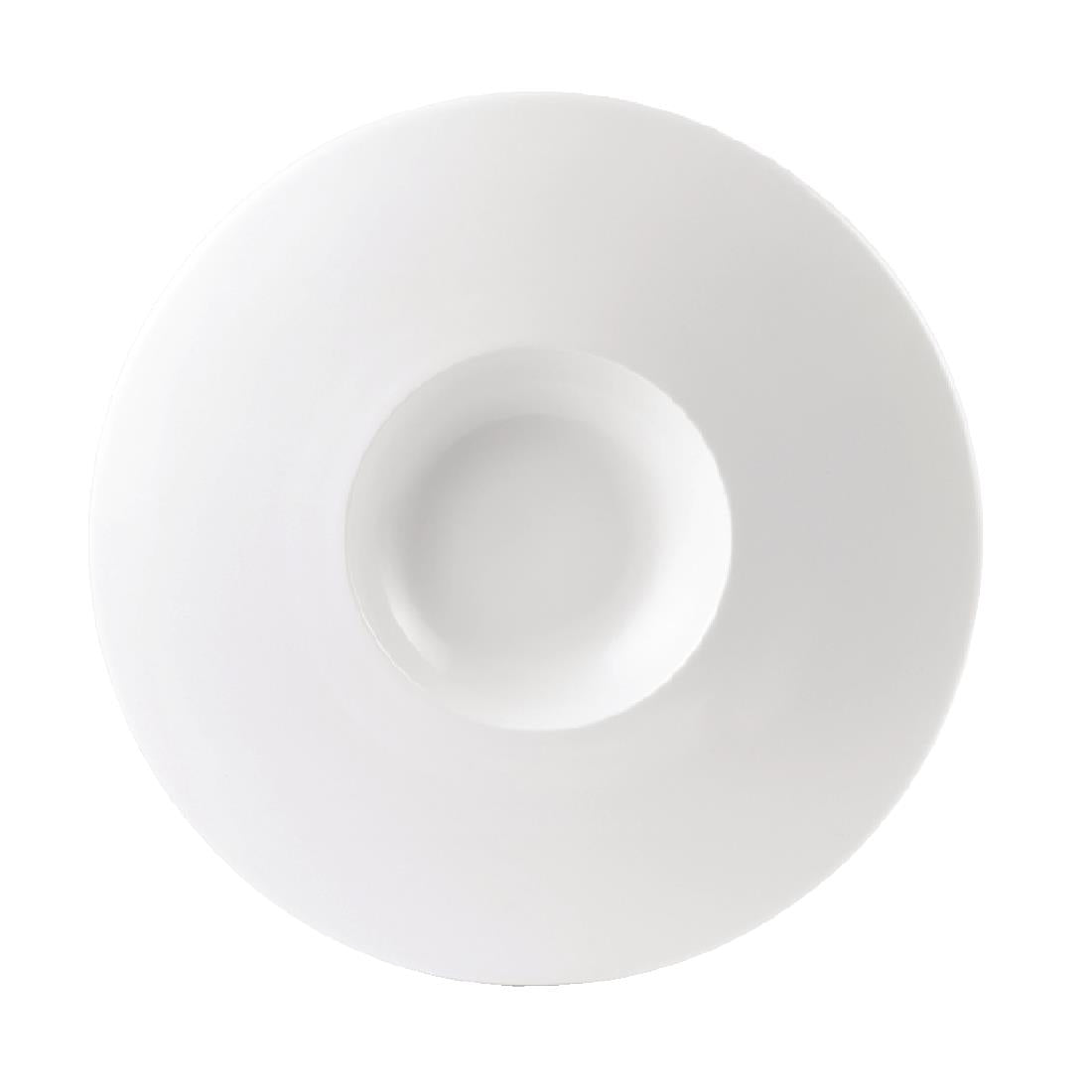Steelite Monaco White Float Large Well Bowls 305mm (6 Pack)