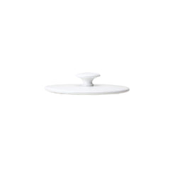 William Edwards Spiro Oval Sugar Bowl Lids White (12 Pack)