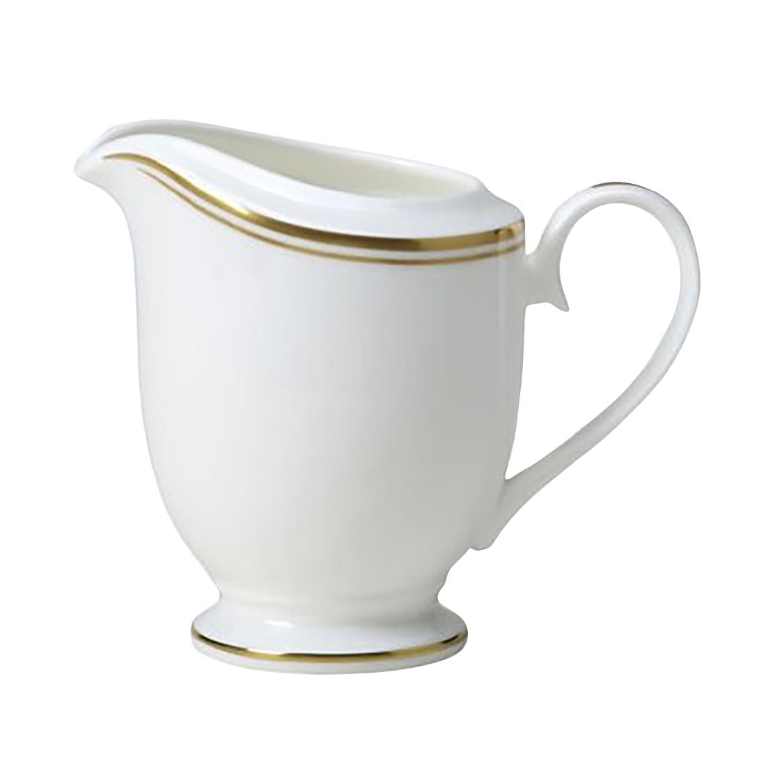 William Edwards Burnished Gold Classic Milk Jugs 250ml (12 Pack)