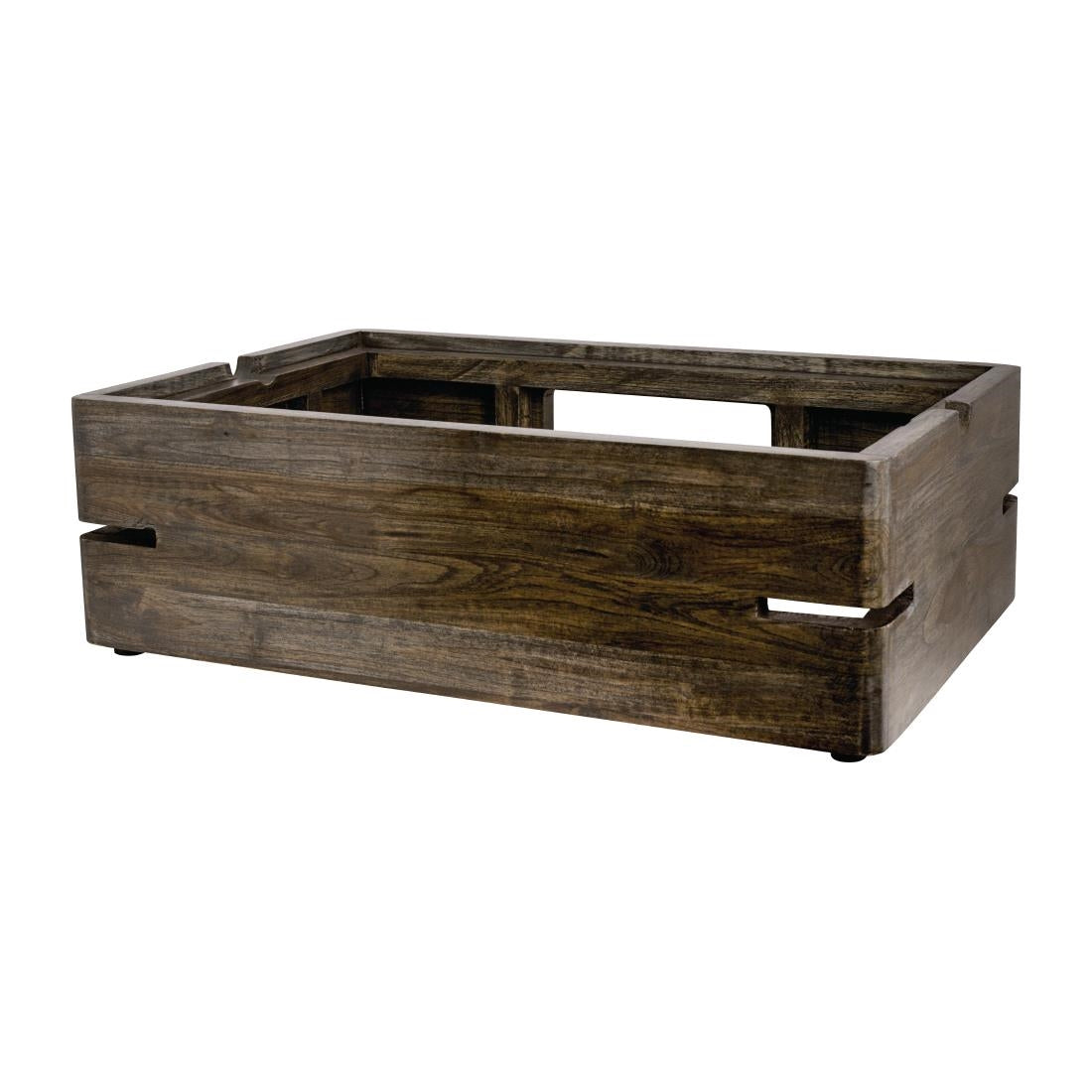 Steelite D.W. Haber Fusion Buffet Riser 1/1 Gastronorm Ash Grey
