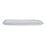 Steelite Blue Dapple Rectangle Trays 305 x 191mm (12 Pack)