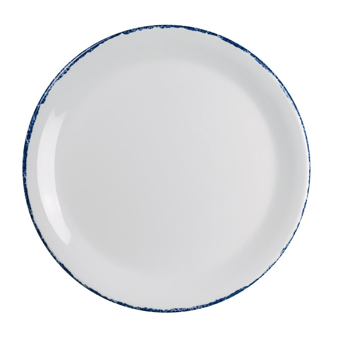 Steelite Blue Dapple Coupe Plates 254mm (12 Pack)