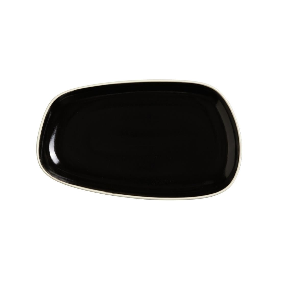 Steelite Nyx Nordic Platters Black 286mm (6 Pack)