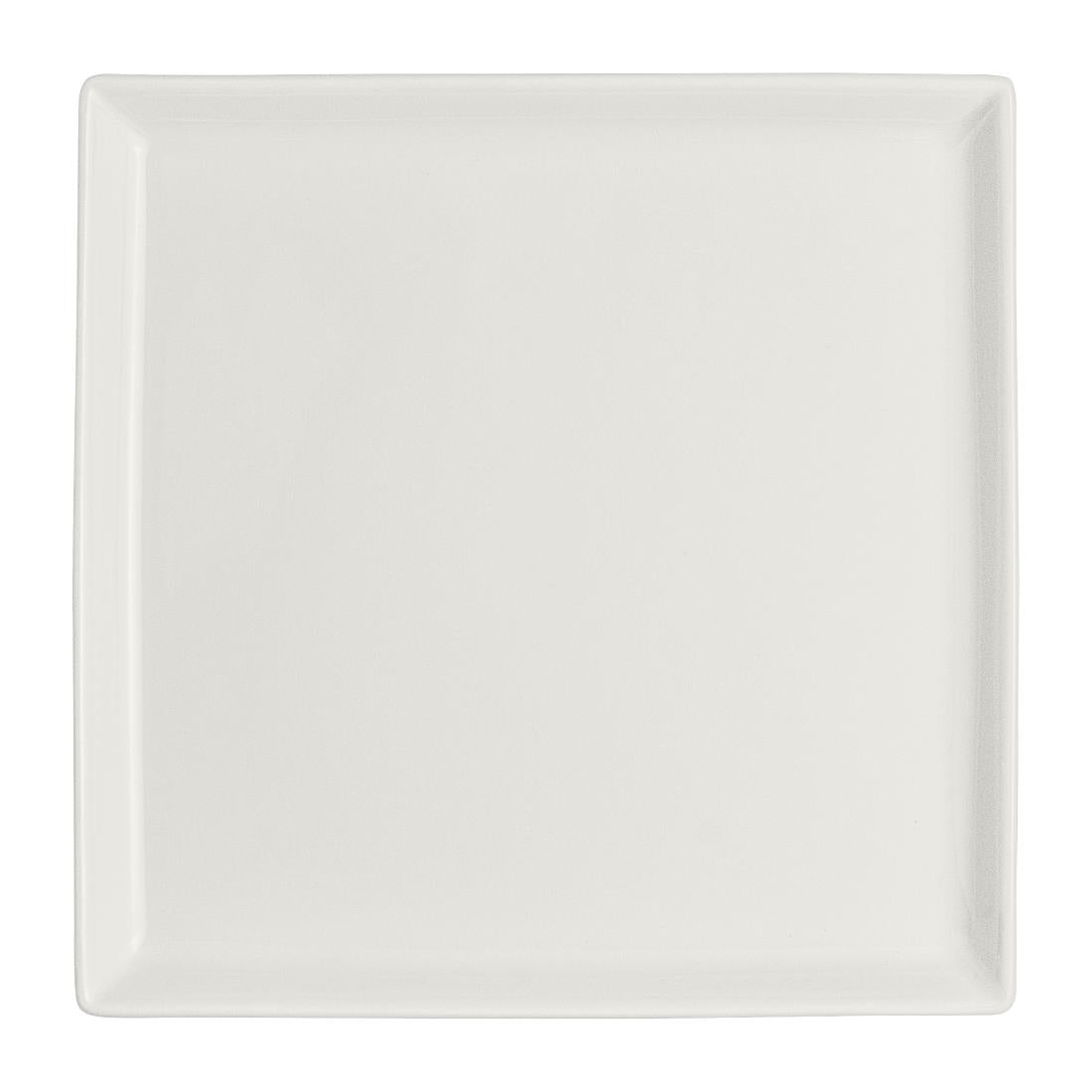 Steelite Rene Ozorio White Album Square Trays 162x162mm (12 Pack)
