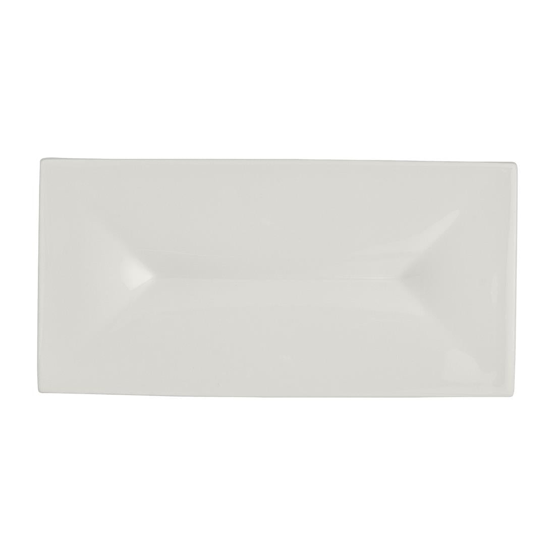 Rene Ozorio White Album Rectangular Trays with Indent 238x117.5mm (12 Pack)