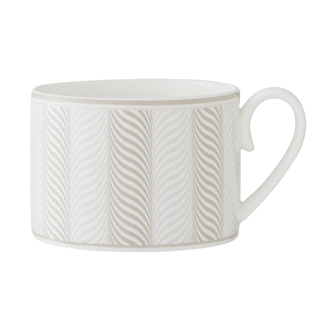 William Edwards Bakewell Tea Can Cups Taupe 200ml (12 Pack)