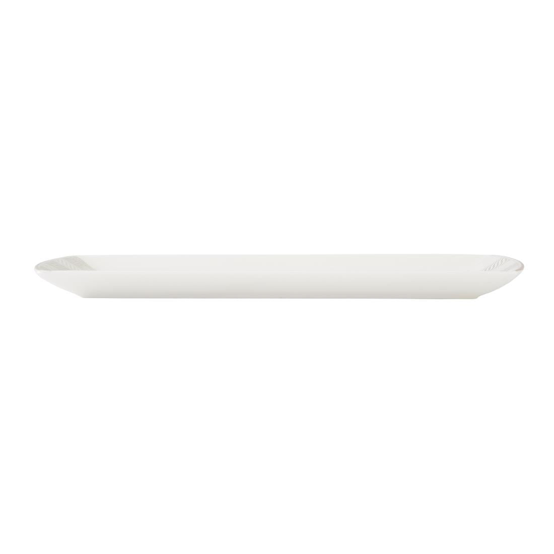 William Edwards Bakewell Rectangle Trays Taupe 340x150mm (12 Pack)