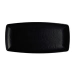 Steelite Cali Rectangle Plates Black 292x140mm (12 Pack)