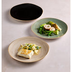 Steelite Orbita Coupe Plates Fuse Sable 255mm (12 Pack)