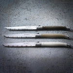 Laguiole Serrated Steak Knives Pepper Handle (6 Pack)
