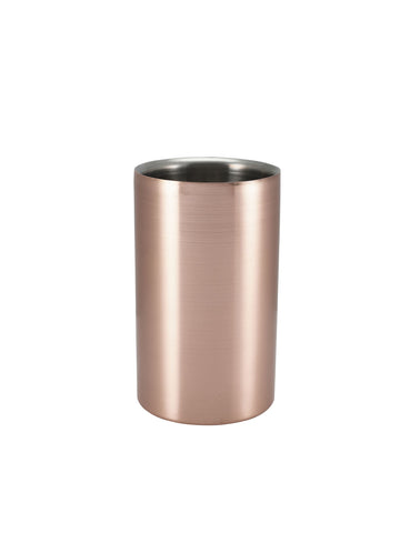 Genware 003C Copper Wine Cooler 12cm Dia X 18cm High