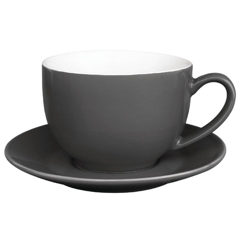 Olympia Cafe Cappuccino Cup Charcoal - 340ml product image