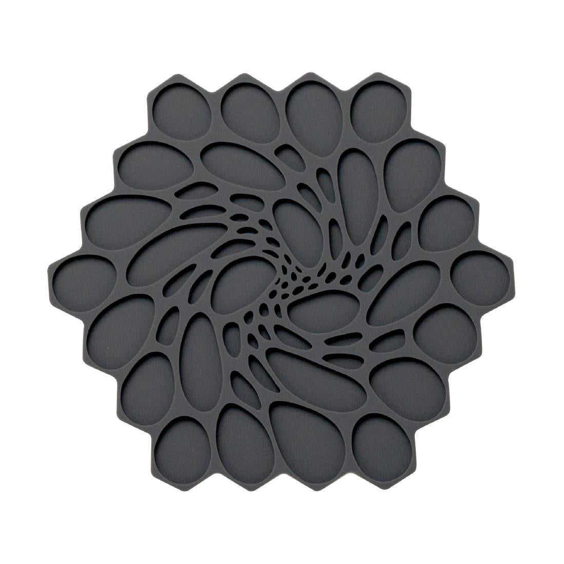Steelite Modern Twist Trivet Graphite Hive product image