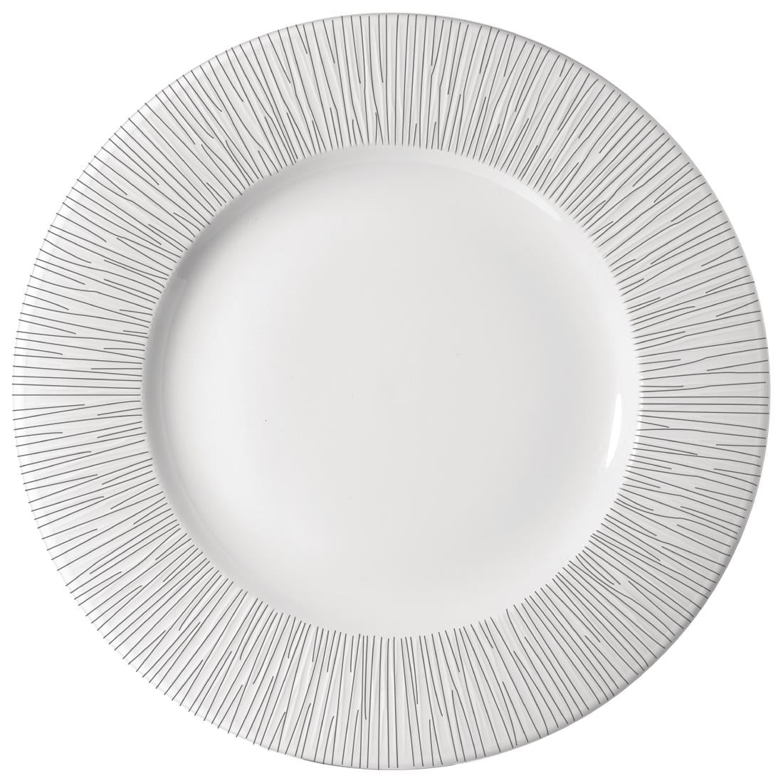 Churchill Bamboo Wide Rim Plate 301mm product image