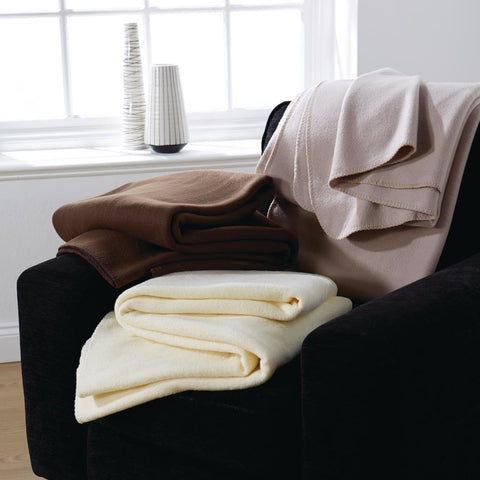Mitre Essentials Polar Blanket Camel Double