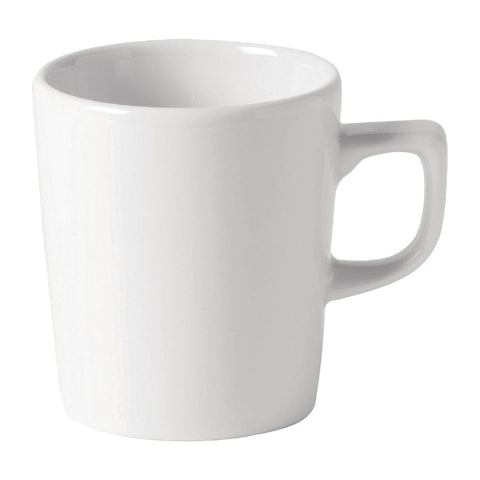Utopia Titan Latte Mugs White 340ml (Pack of 24)