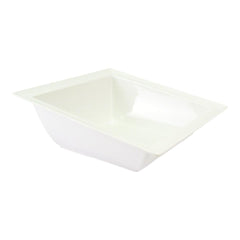 Dalebrook Angled Dover Bowl – White Melamine Buffet Bowl