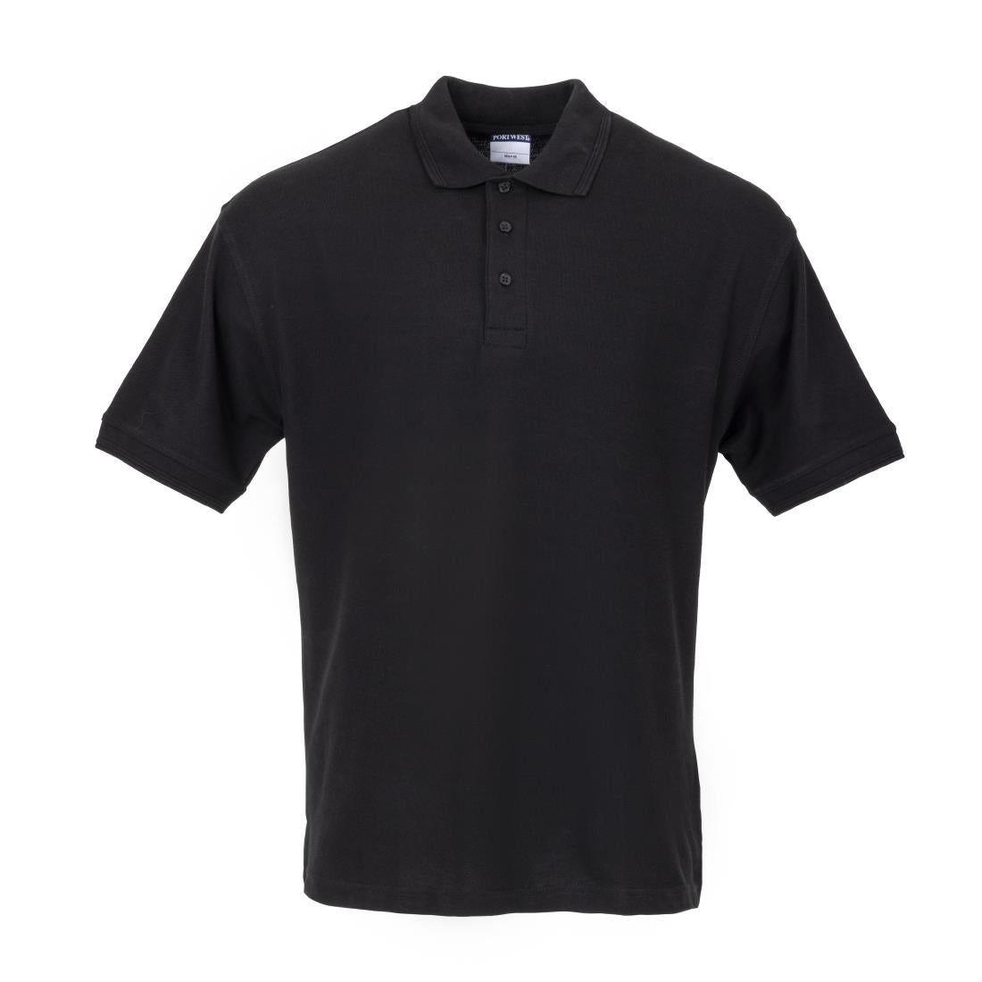 Portwest Unisex Polo Shirt Black 2XL product image