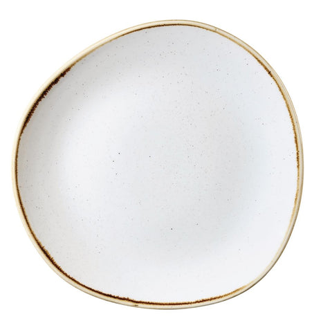 Churchill Stonecast Round Plate Barley White product image