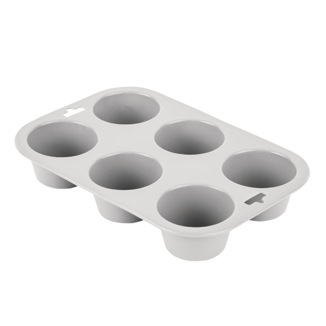 Vogue Flexible Silicone Muffin Pan 6 Cup product image