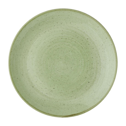 Churchill Stonecast Sage Green Coupe Plate 260mm (Pack of 12)