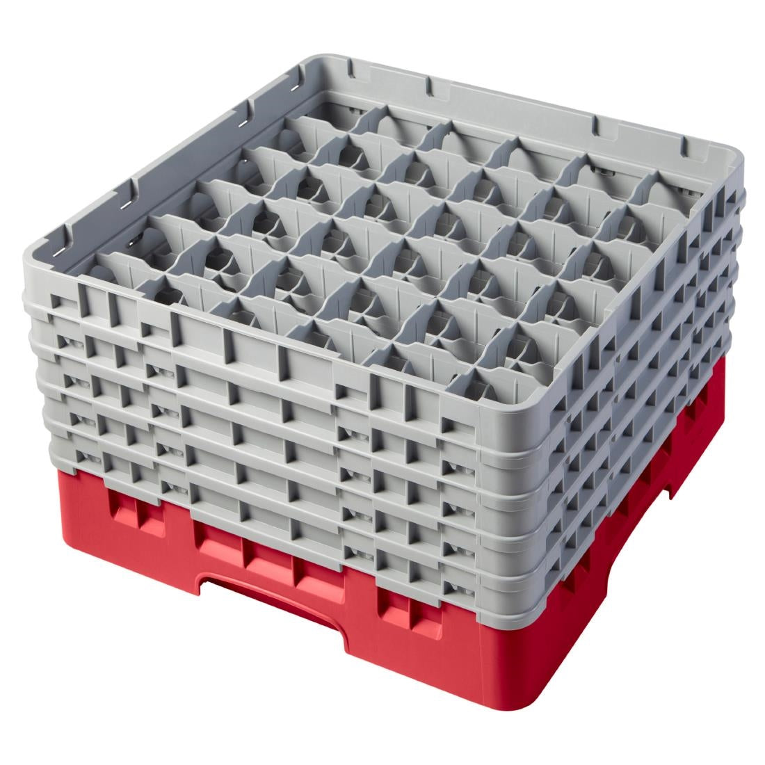 Cambro Camrack Red 36 Compartments Max Glass product image