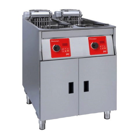 FriFri Precision 622 Electric Free Standing Twin Tank Filtration Fryer PL622H32G0