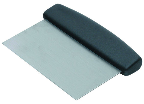 Genware 05-045 Dough Scraper Black Handle 150 x 75mm