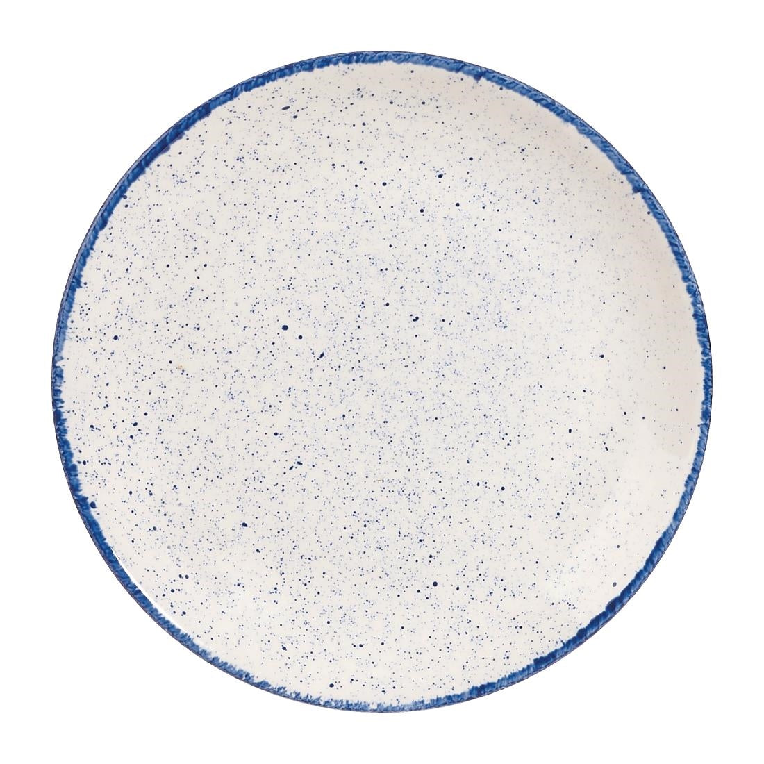 Churchill Stonecast Hints Coupe Plates Indigo product image