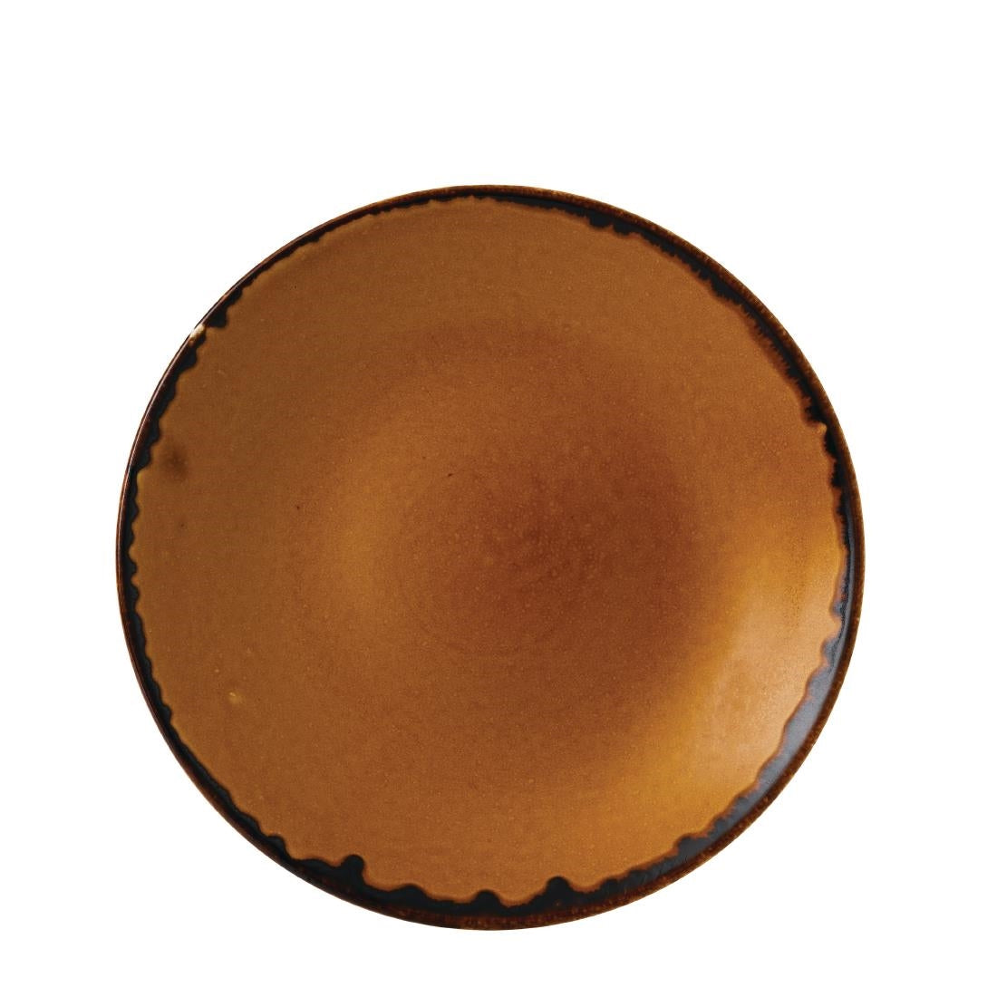 Dudson Harvest Deep Coupe Plates Brown 255mm product image