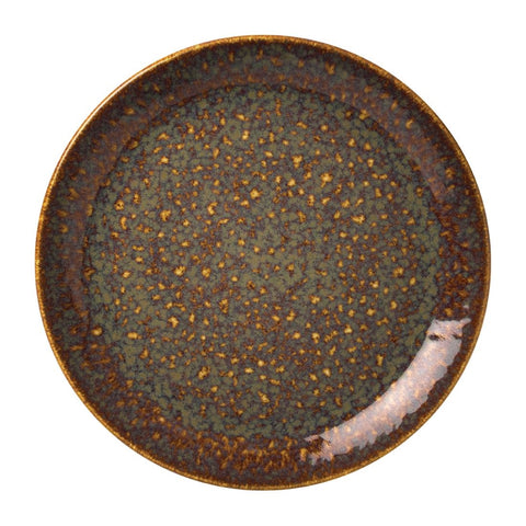 Steelite Vesuvius Coupe Plates Amber 280mm product image