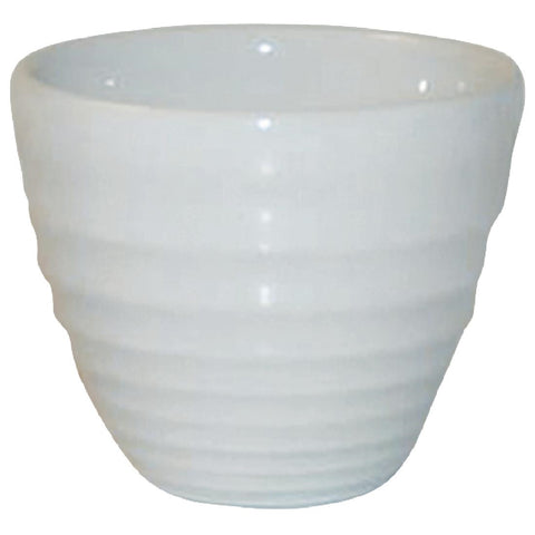 Churchill Bit on the Side White Ripple Dip Pots 114ml (Pack of 12)
