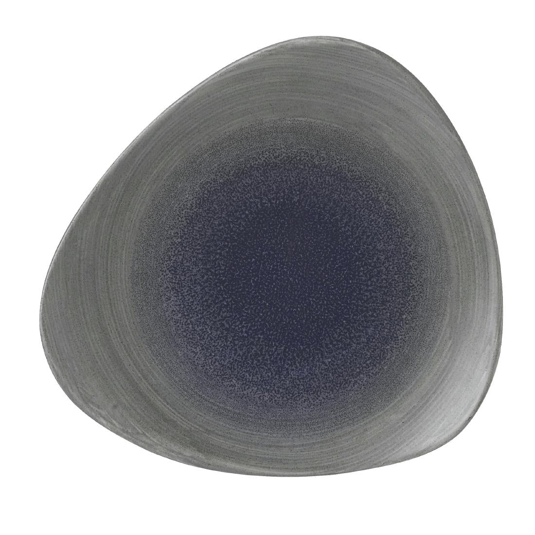 Churchill Stonecast Aqueous Lotus Plates Grey product image