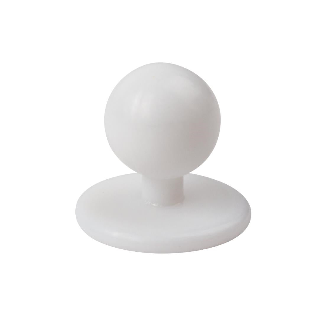 Whites Stud Buttons White product image