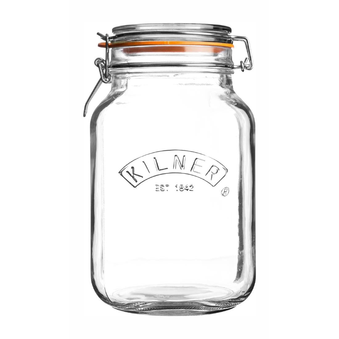 Kilner Clip Top Square Jar 2000ml product image