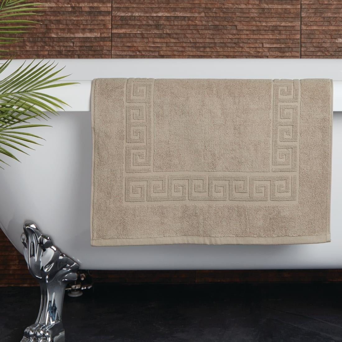 Mitre Essentials Nova Bath Mat Sand product image