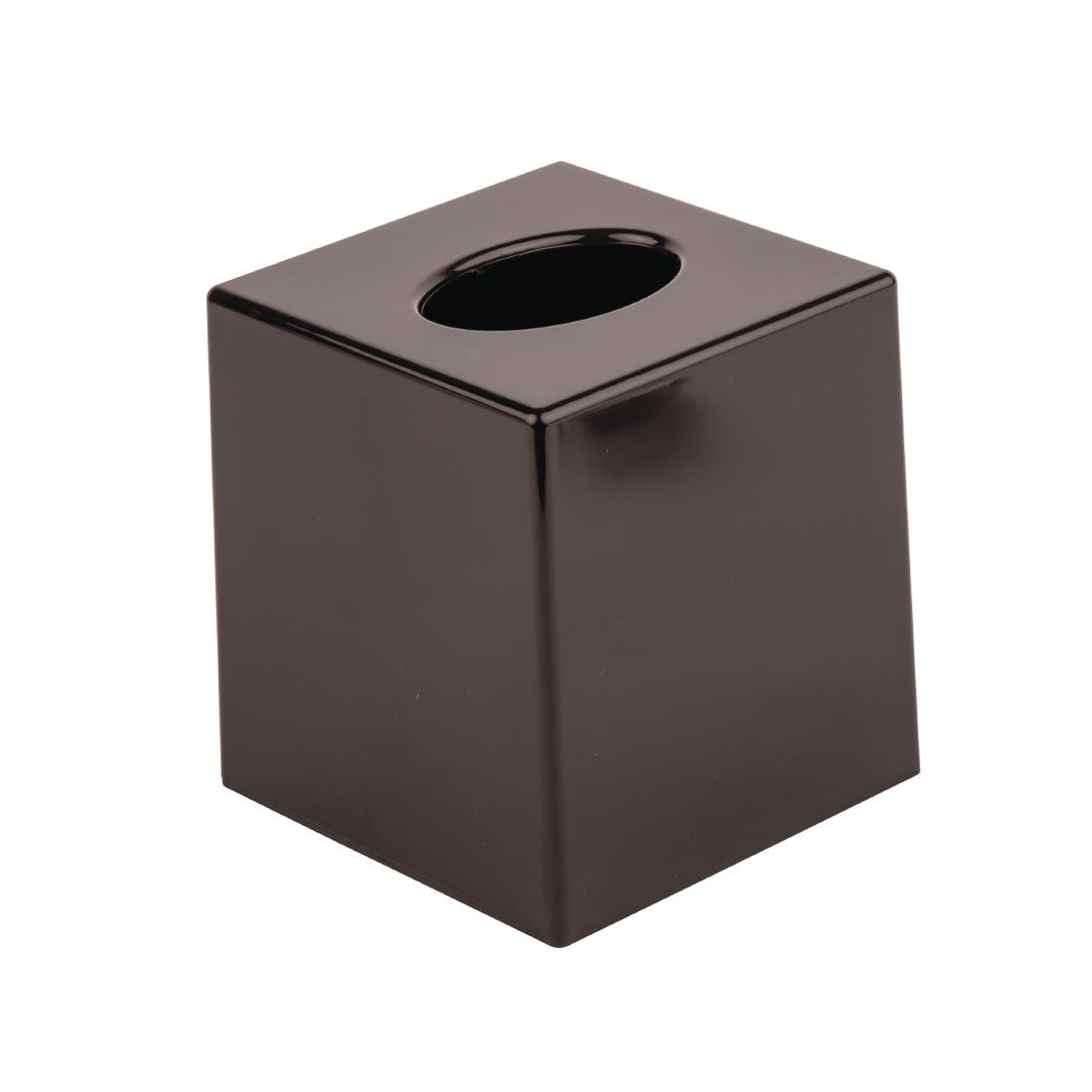Black Cube Tissue Holder product image