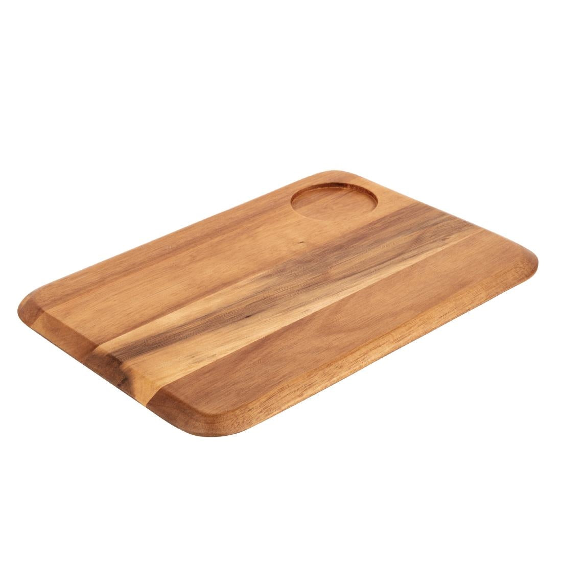 Olympia Rounded Acacia Wooden Serving Board product image