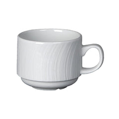 Steelite Spyro Stacking Cups 85ml White (Pack of 12)