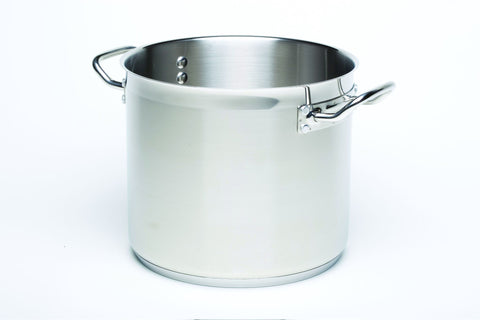 Genware 1028-16 GW Stockpot (No Lid) 16L - 28 x 26cm (Dia x H)