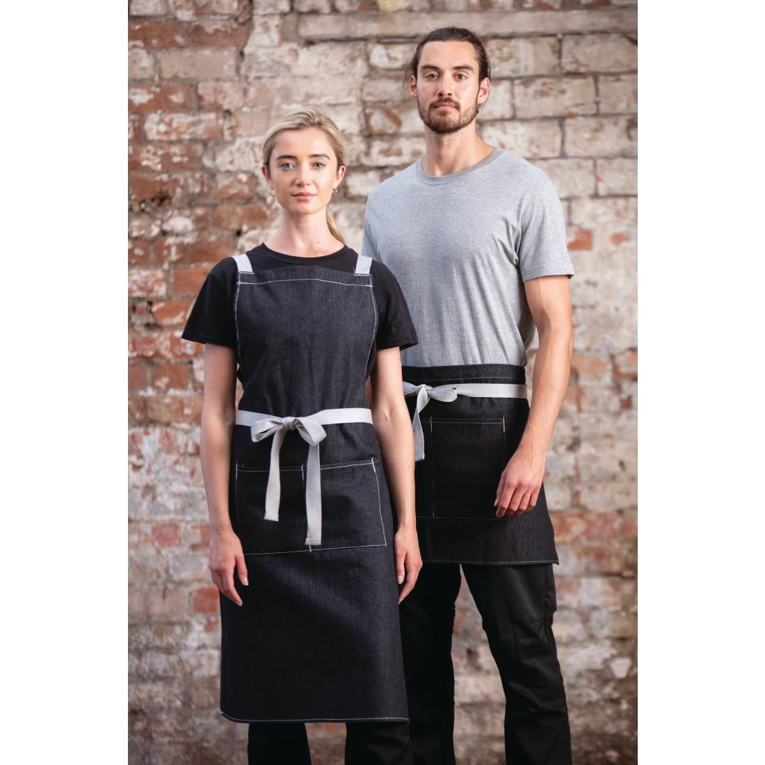 Southside Waist Apron Denim Black 760mm product image
