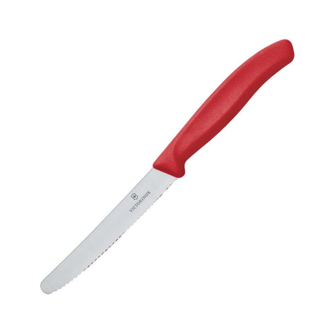 Victorinox Tomato/Utility Knife Serrated Edge Red 11cm