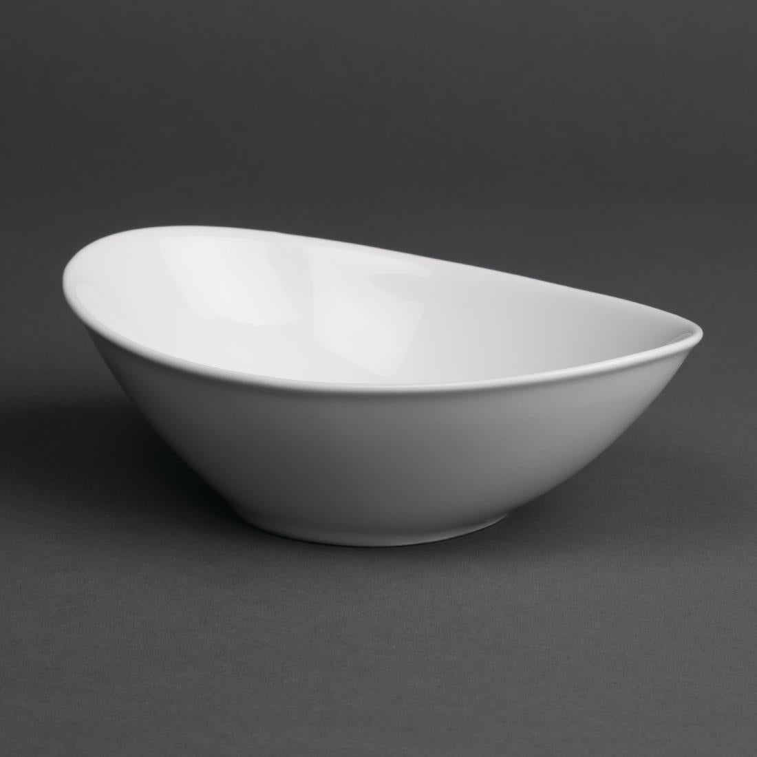 Royal Porcelain Classic White Salad Bowls product image