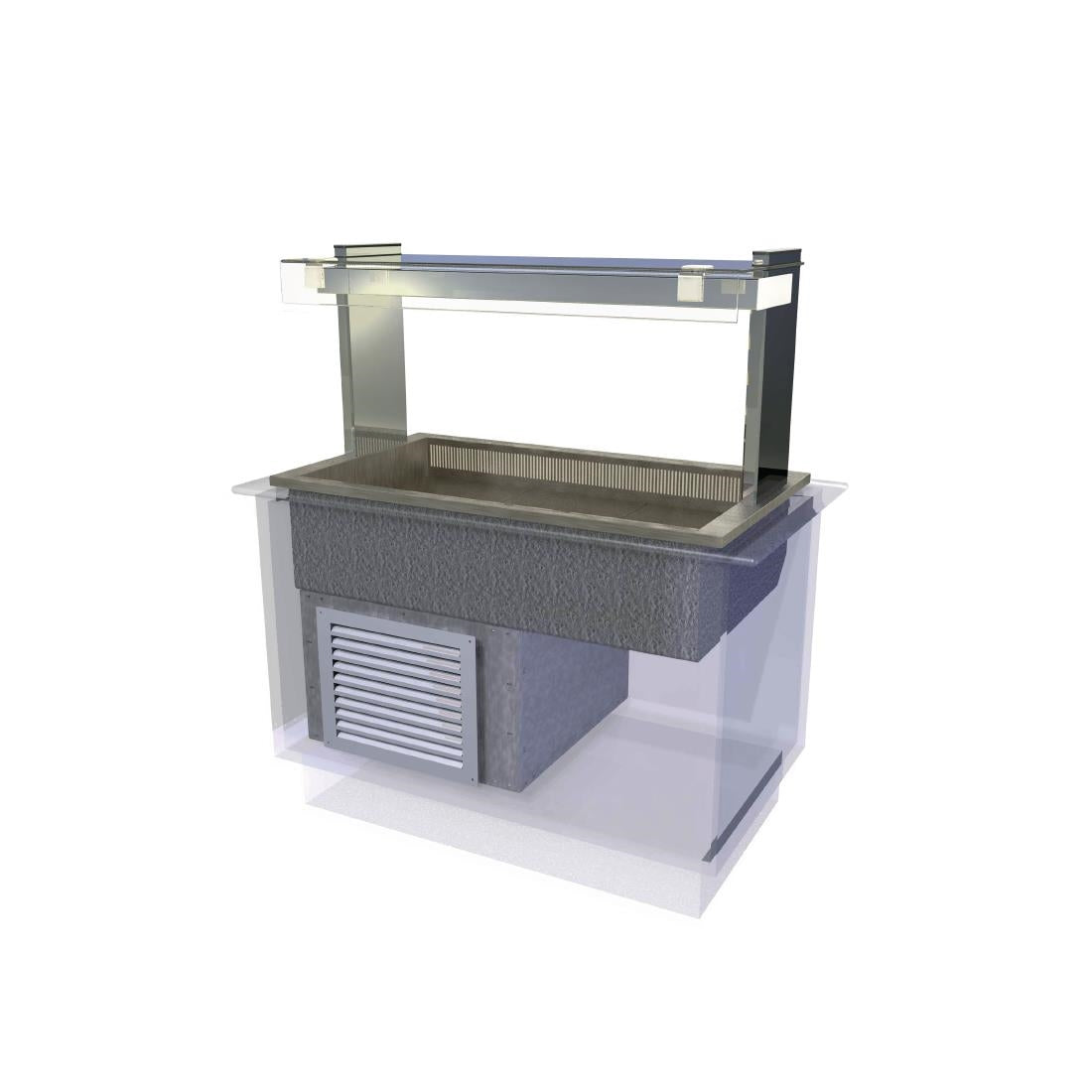 Kubus Drop In Cold Well Self Service 1525mm product image