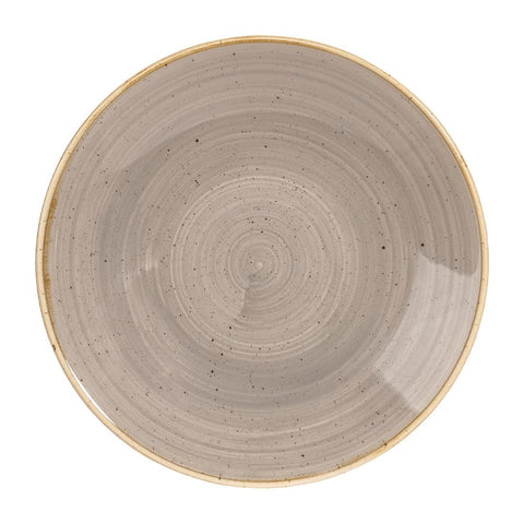Churchill Stonecast Deep Coupe Plates Grey product image